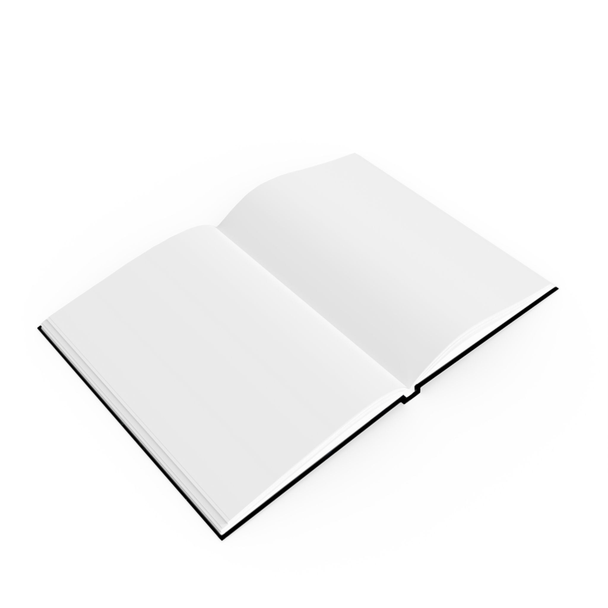 Under the Blues Hardcover Notebook