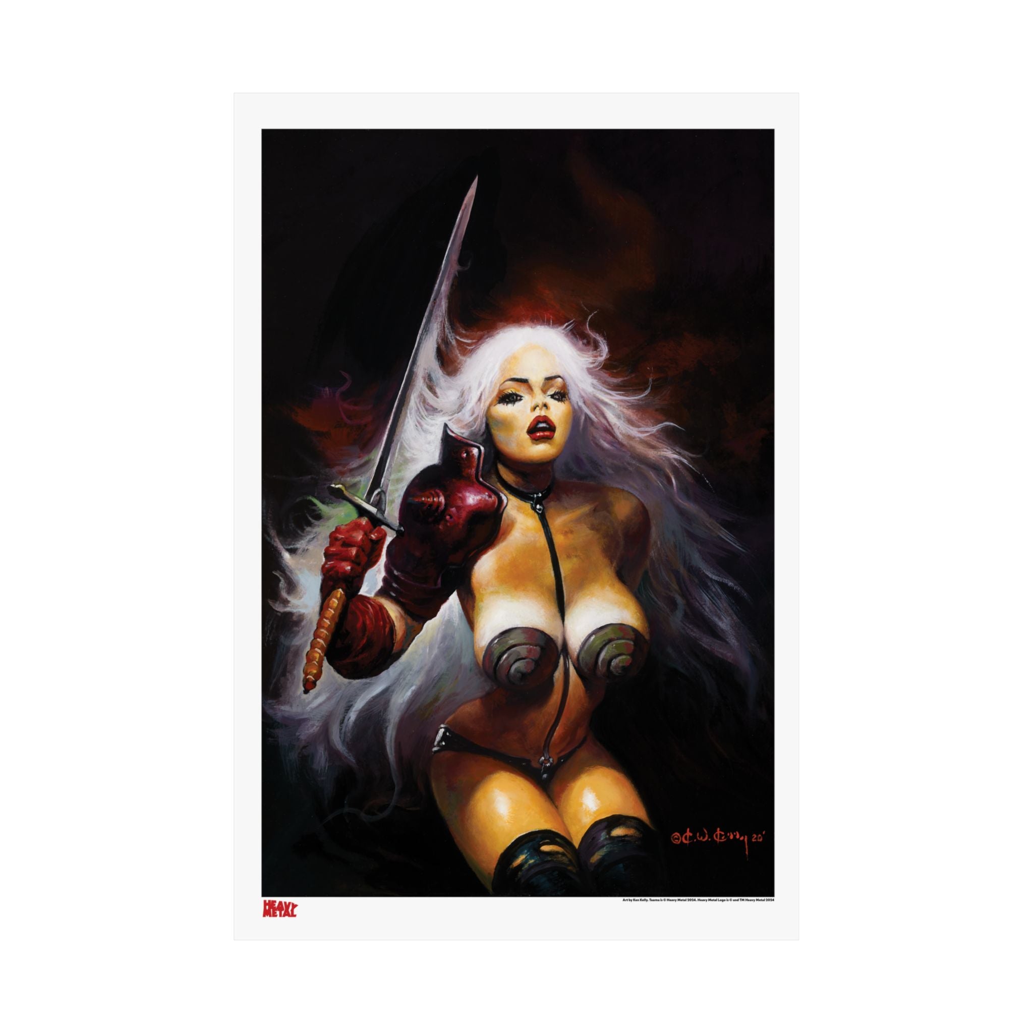 Taarna by Ken Kelly — Art Print