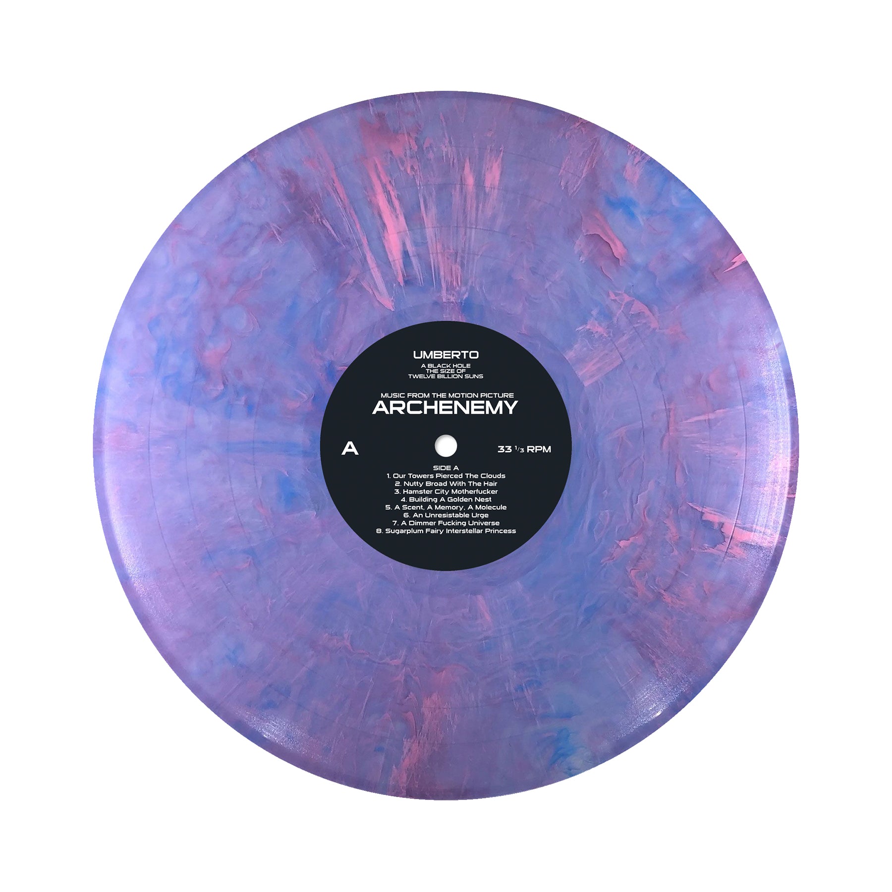 Archenemy (Music from the Motion Picture) by Umberto (aka Matt Hill) 'Cosmic' Vinyl Variant Edition