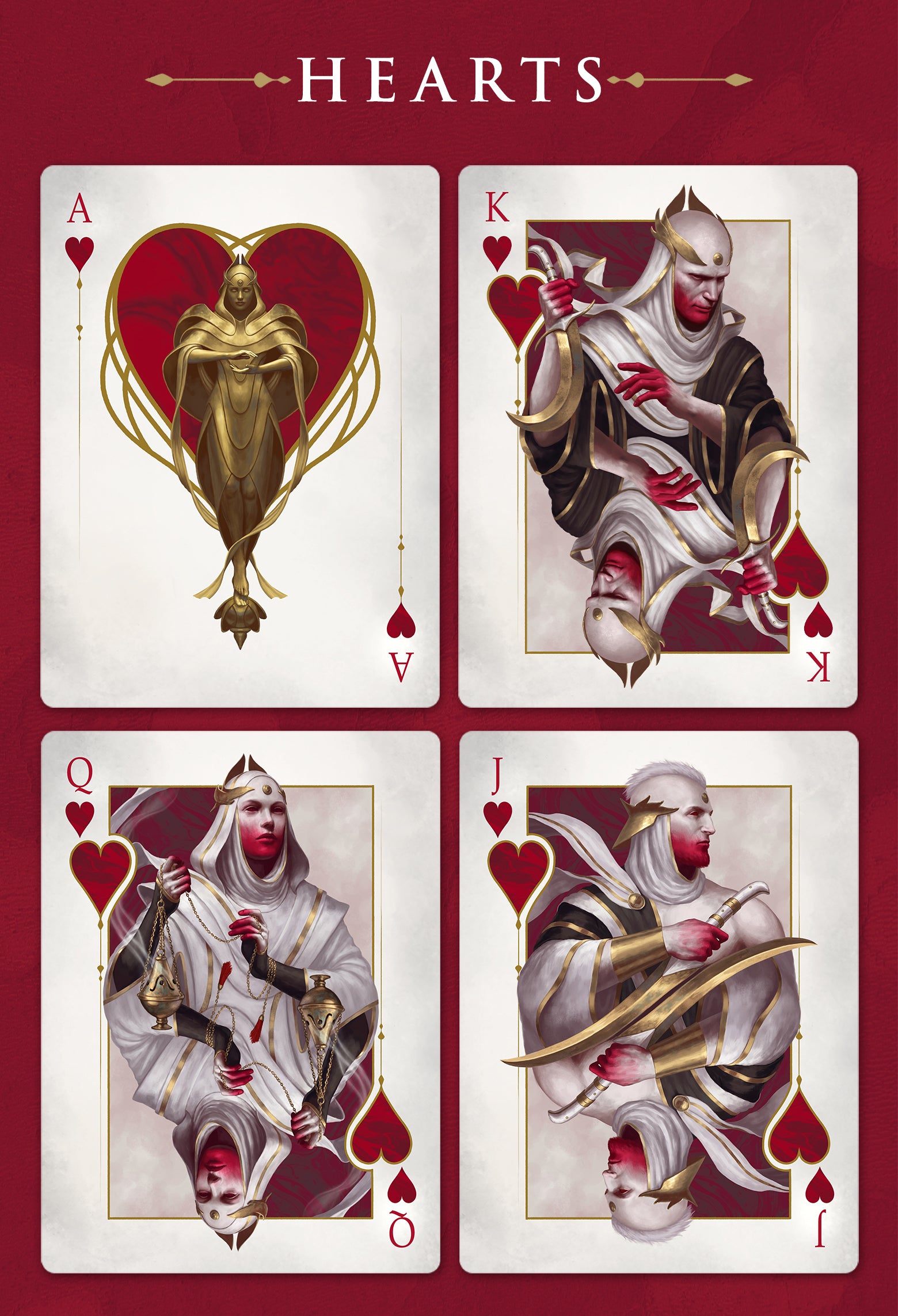PROPHECY - Illustrated Playing Cards by Nino Vecia