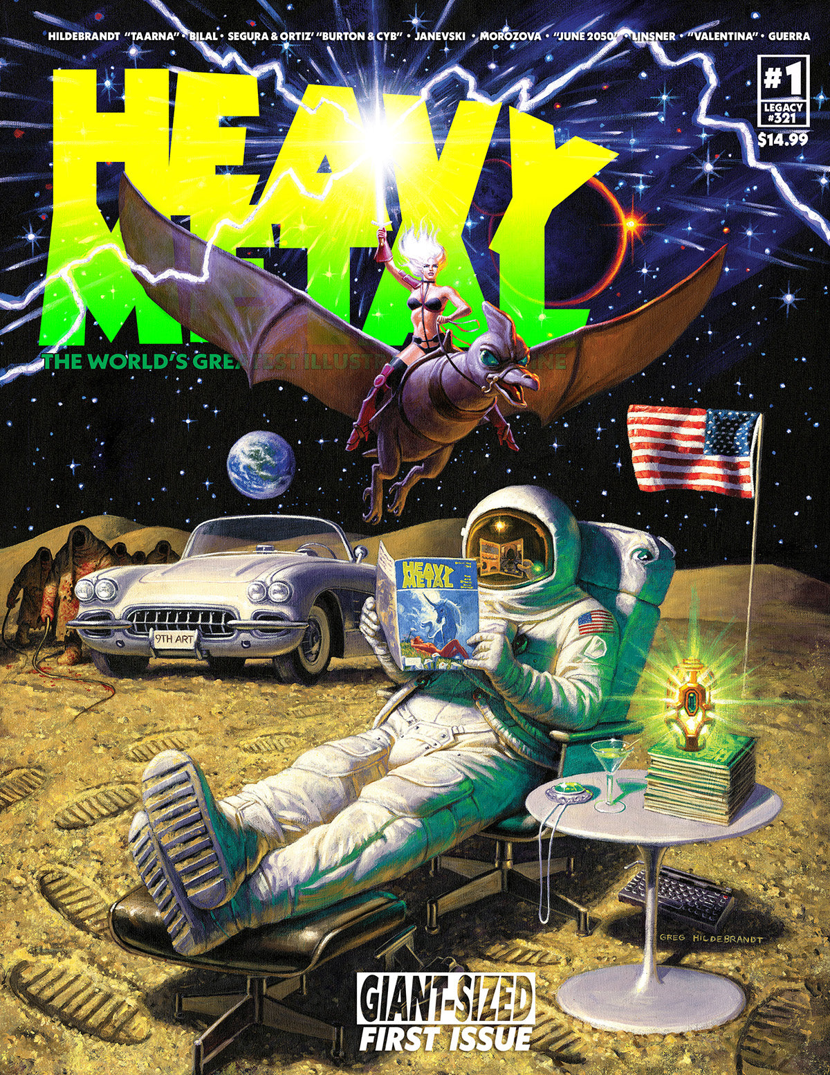 Heavy Metal #1A Greg Hildebrandt