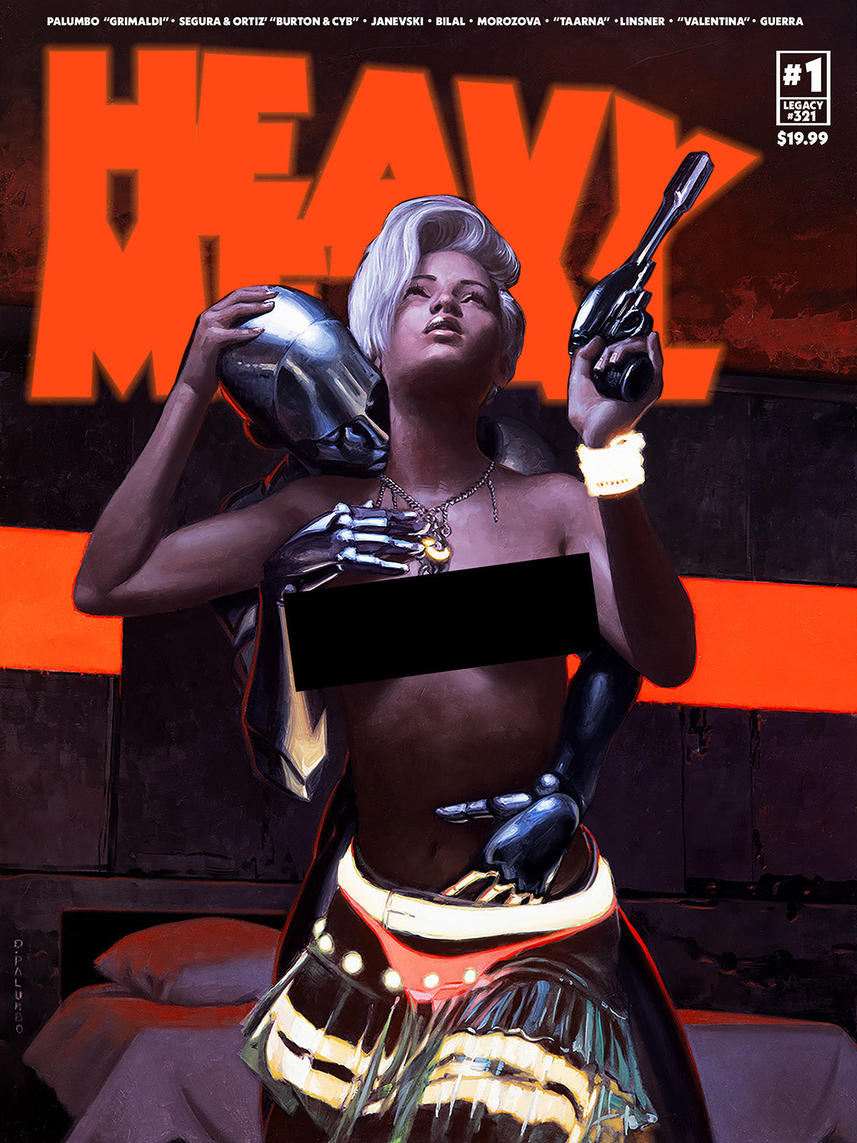 Heavy Metal #1G David Palumbo Risqué variant