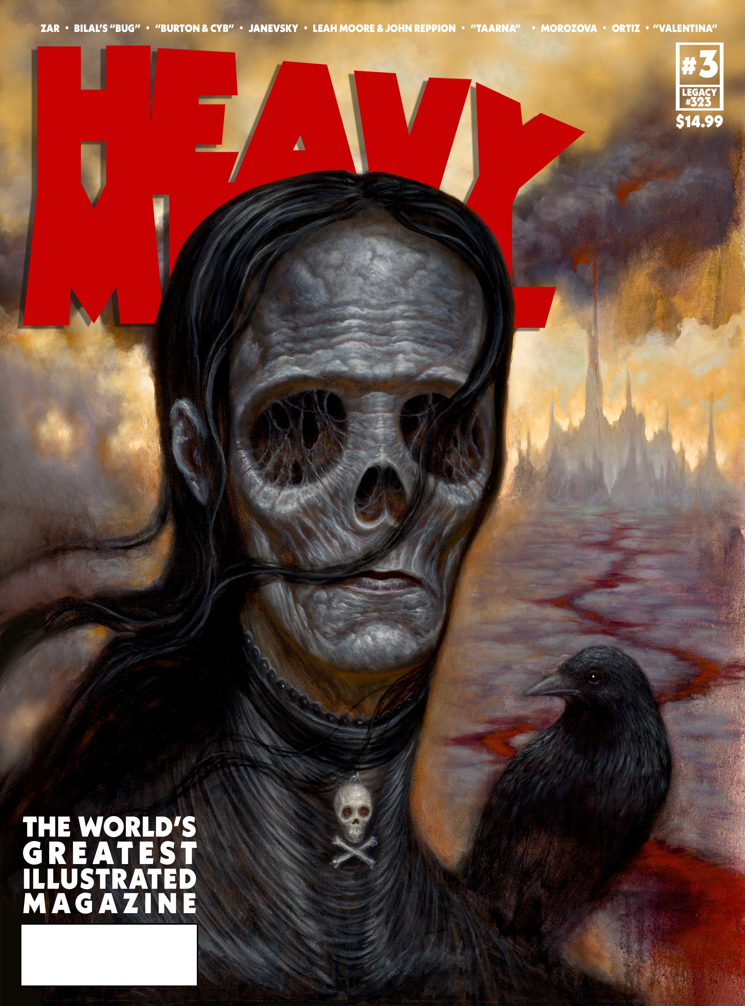 Heavy Metal #3B Chet Zar