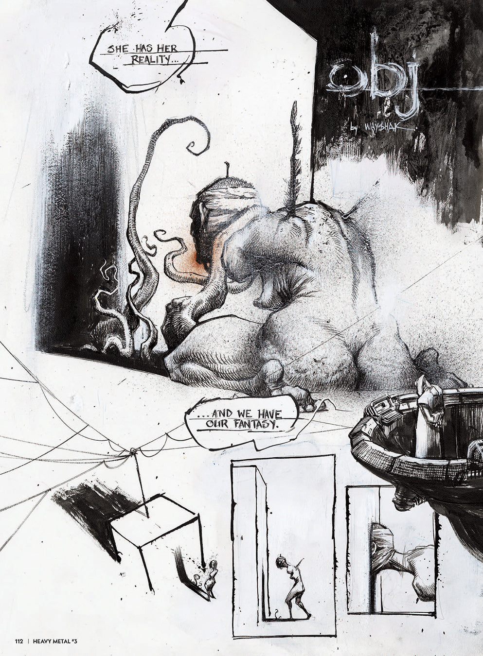 Heavy Metal #3F BRERETON Risque "Medusa"