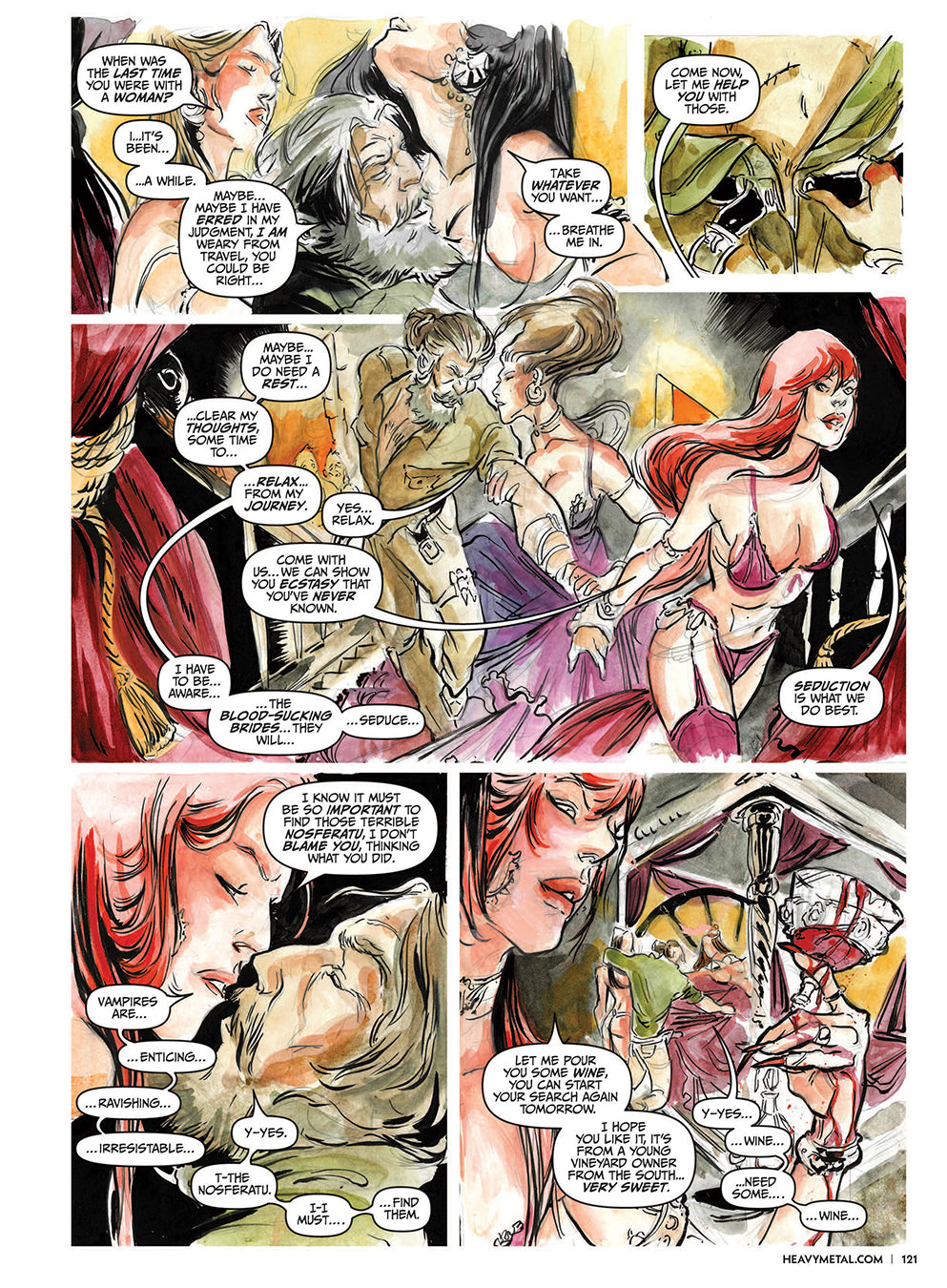 Heavy Metal #3F BRERETON Risque "Medusa"