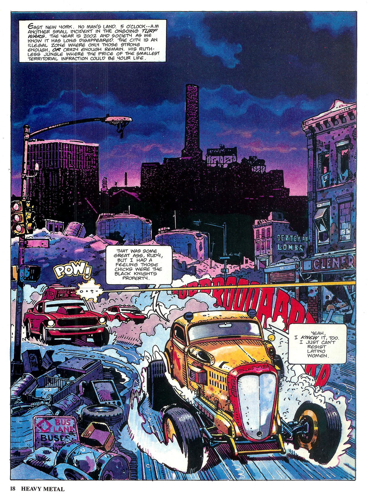 Heavy Metal Magazine March 1985