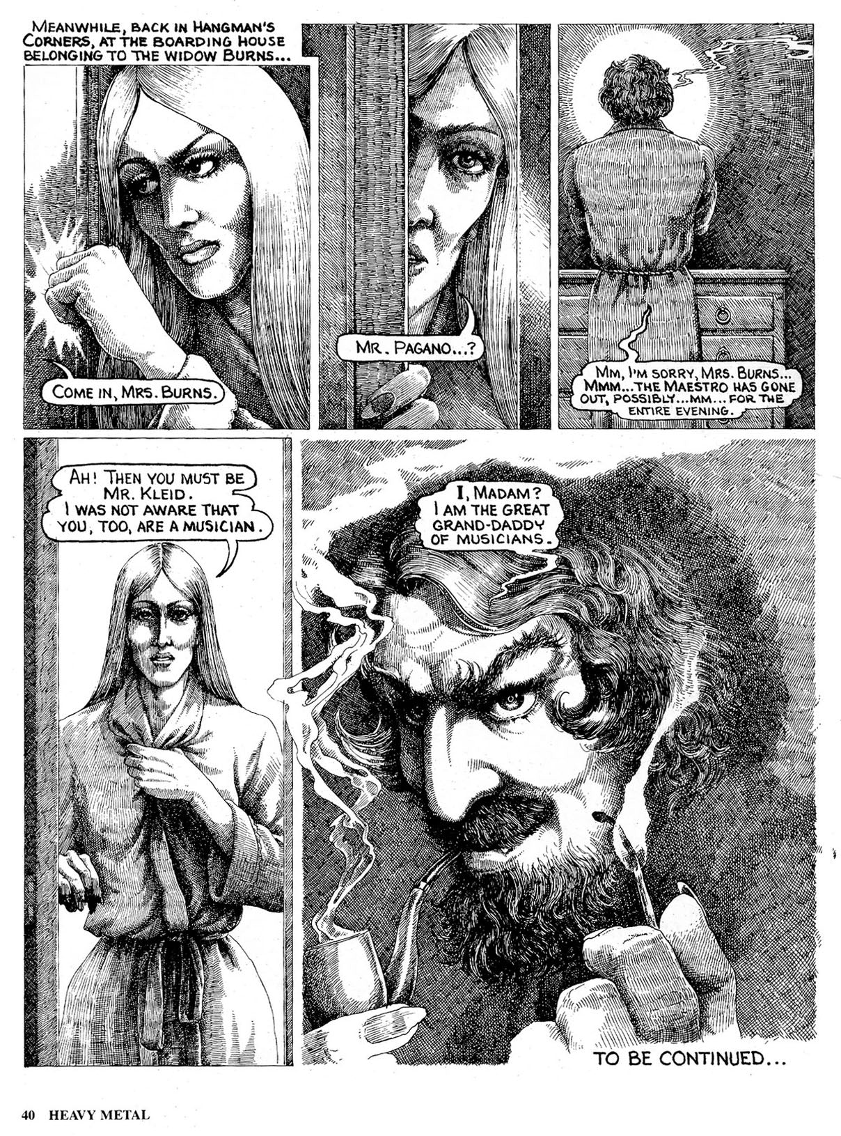 Heavy Metal Magazine March 1985