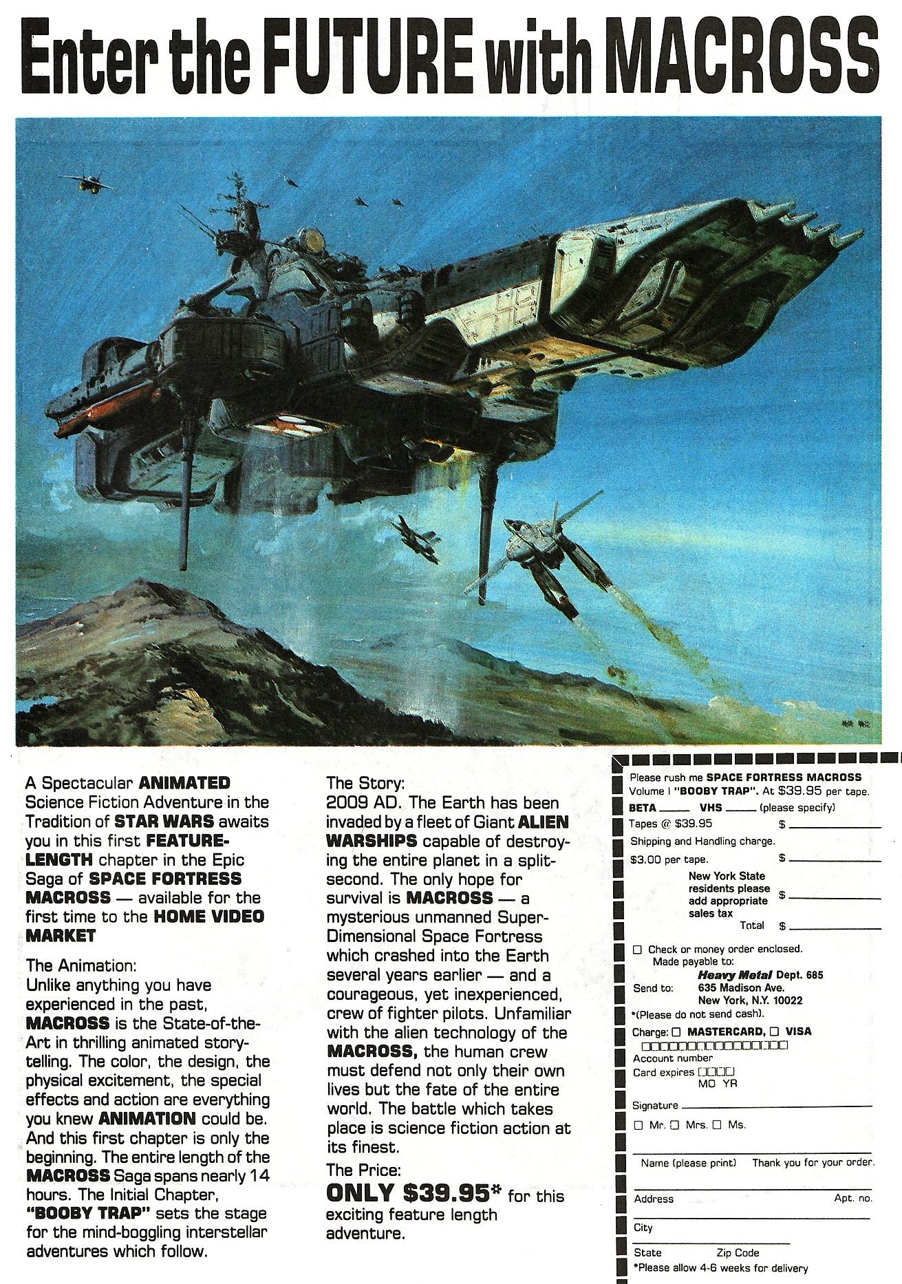 Heavy Metal Magazine June 1985