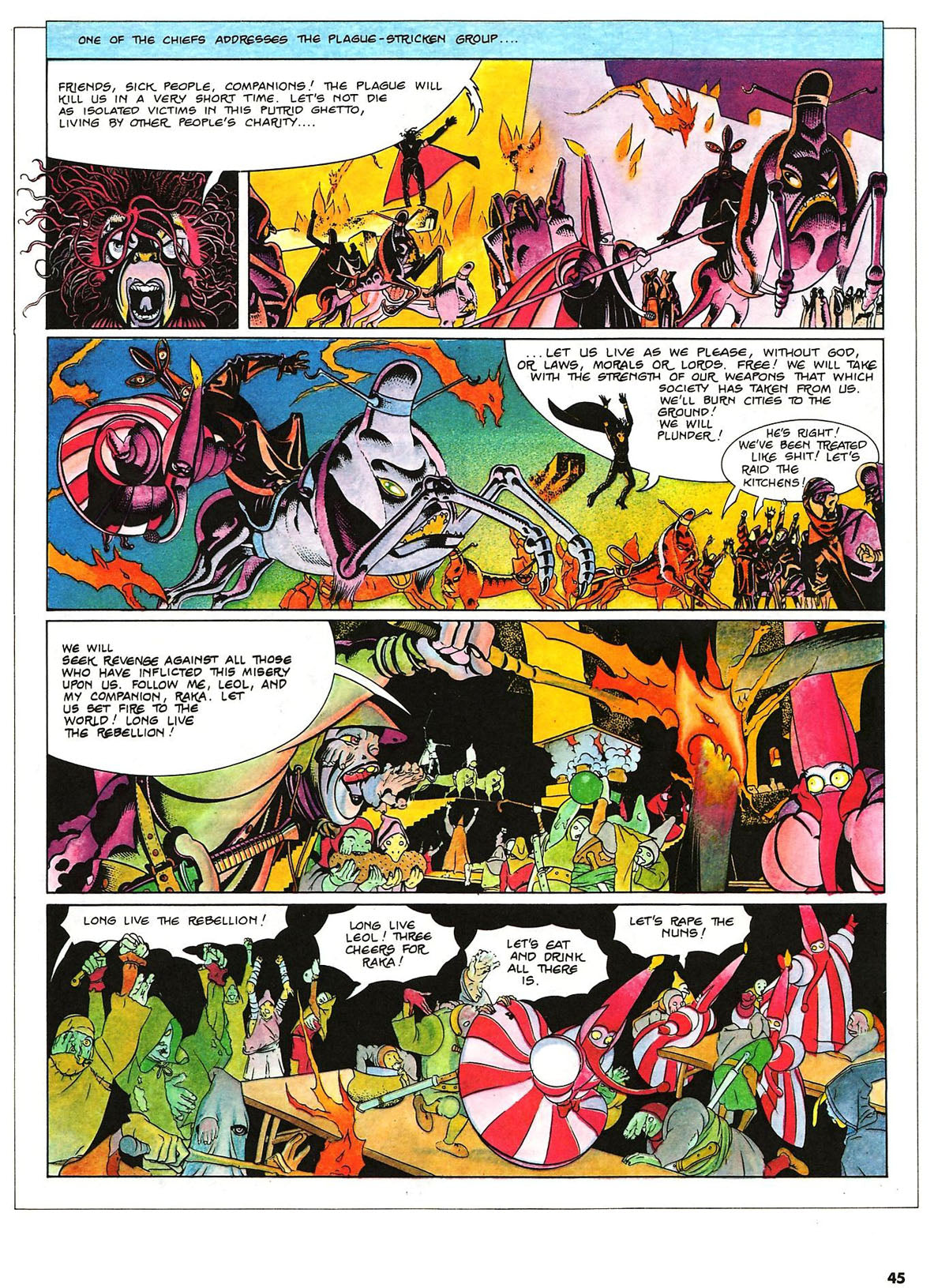 Heavy Metal Magazine December 1985