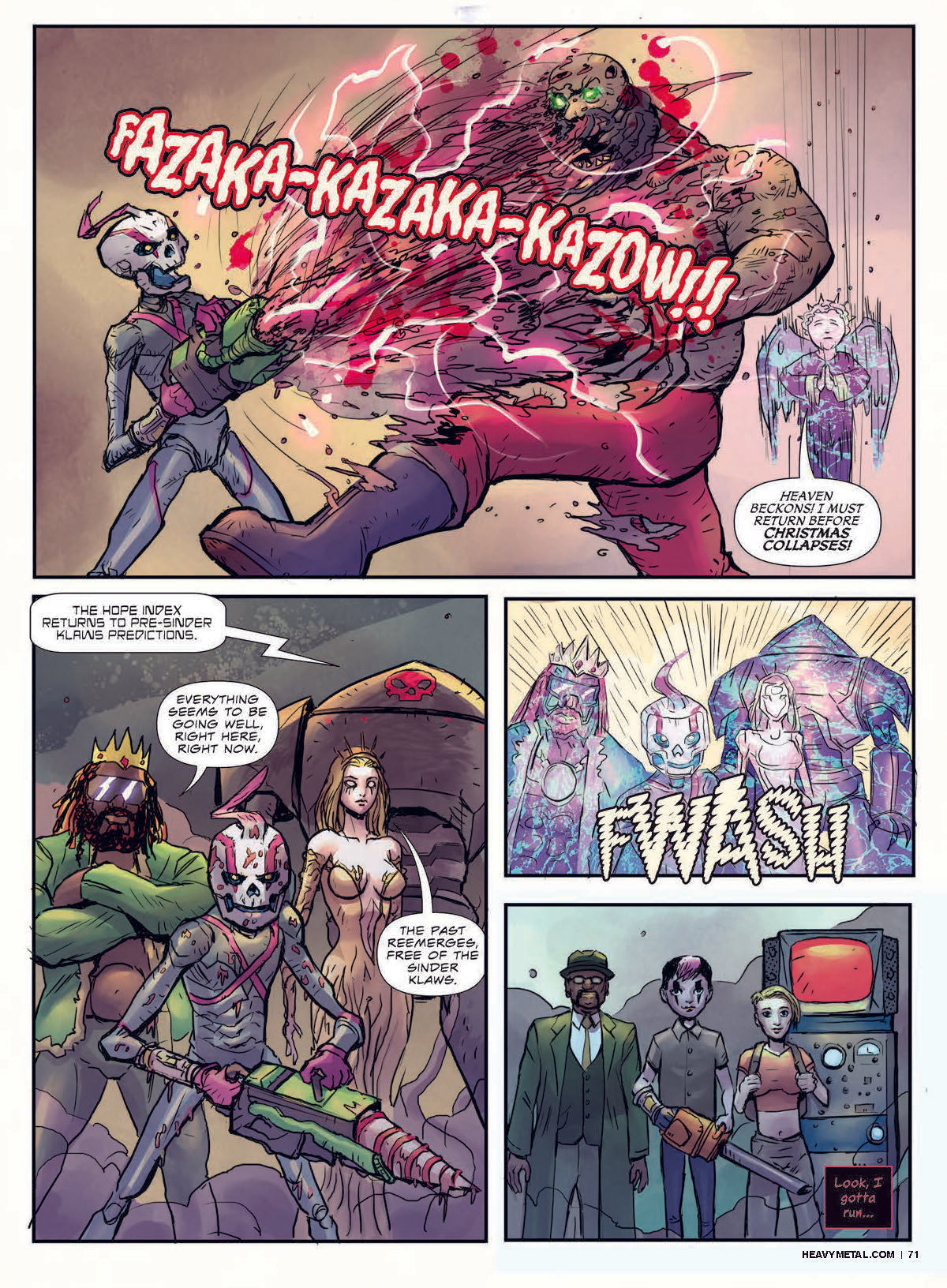 Heavy Metal Magaine #297 Cover A - Brandi Milne