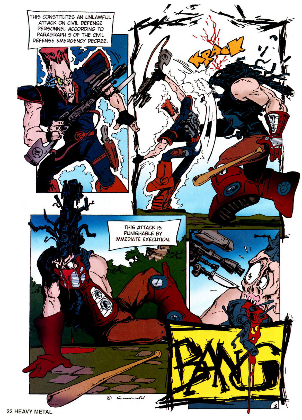 Heavy Metal Magazine July 2009