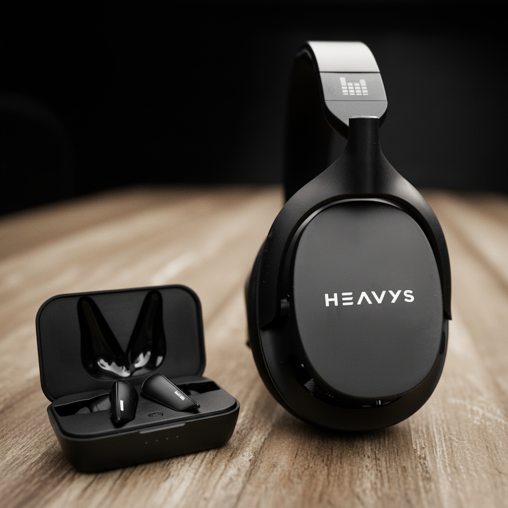 Heavys H1H Headphones + Earbuds Bundle (Save 20%+) Heavys H1H Headphones + Earbuds Bundle (Save 20%+)