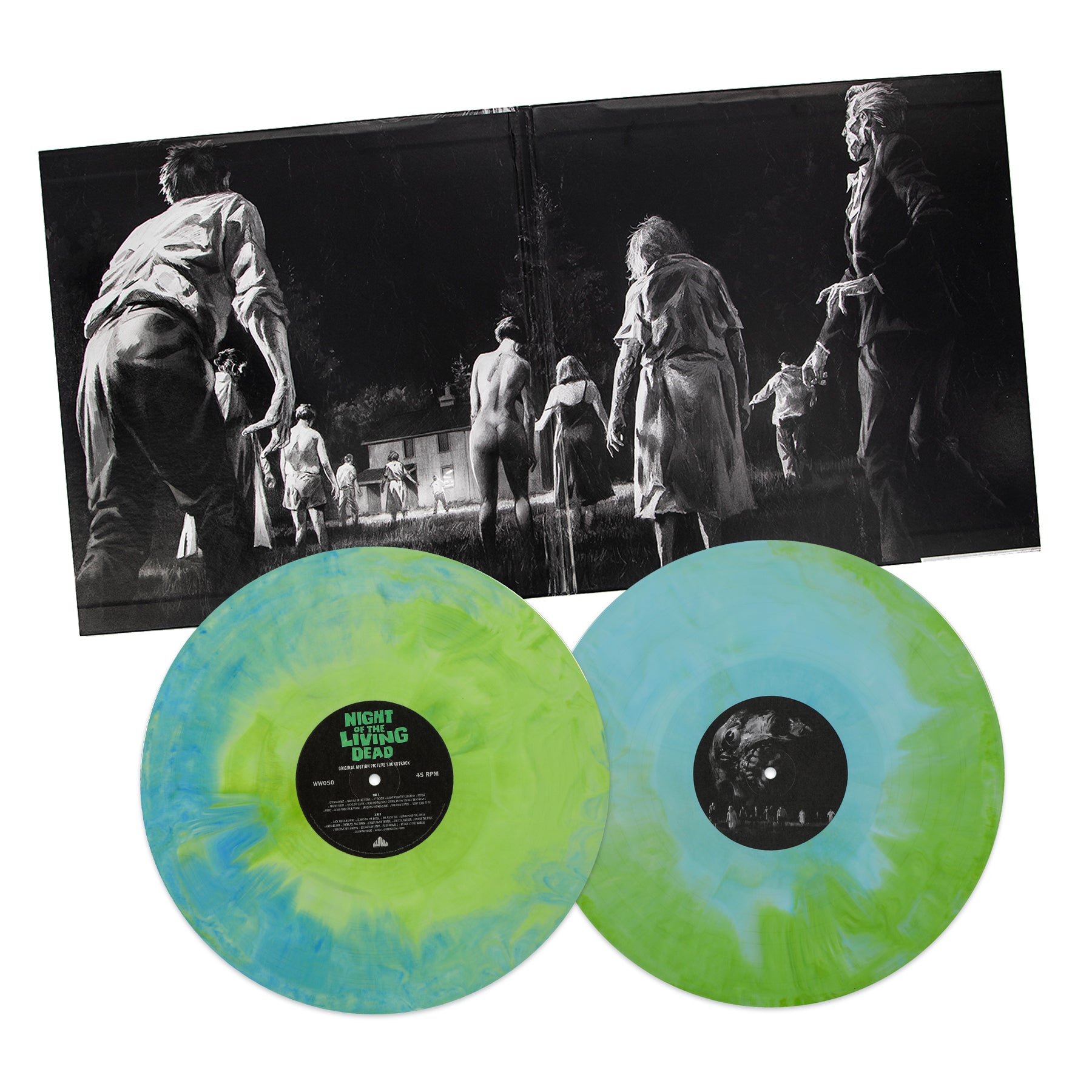 Night of the Living Dead (Music from the Motion Picture) Ghoul Green and Blue Colored Vinyl