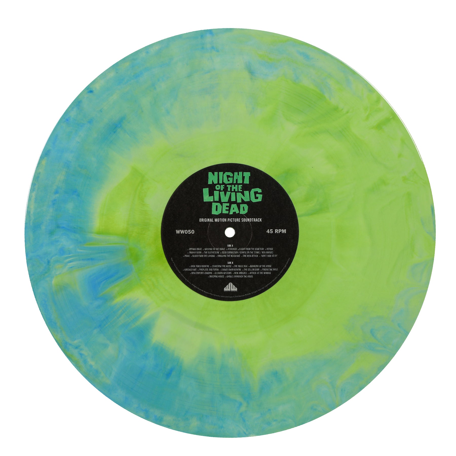 Night of the Living Dead (Music from the Motion Picture) Ghoul Green and Blue Colored Vinyl