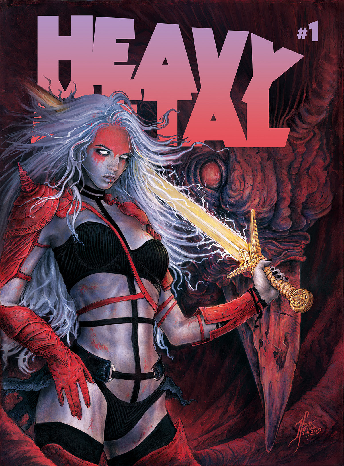 PRESALE — Heavy Metal #1H Tehani Farr Taarna Limited Edition WEBSTORE EXCLUSIVE