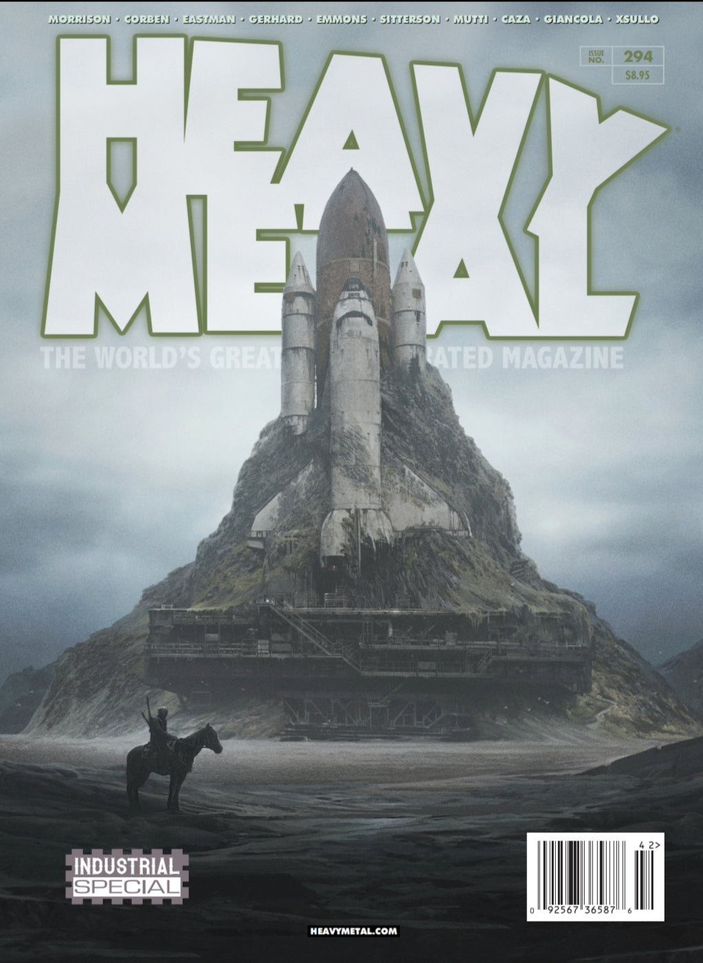 Heavy Metal Magazine #294 Cover B - Yuri Shwedoff
