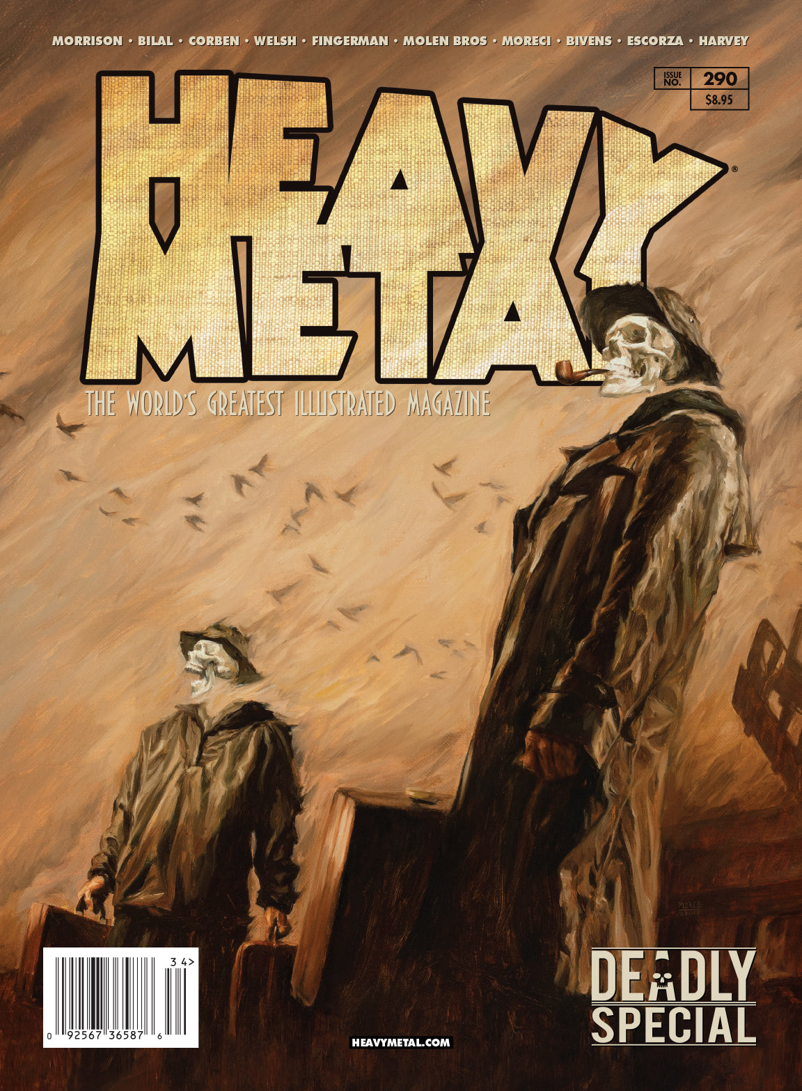 HEAVY METAL Magazine Issue #290 Cover B - Shane Pierce