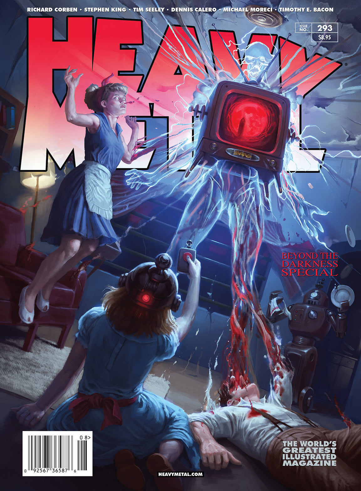 HEAVY METAL MAGAZINE Issue #293 Cover A - Flavio Greco Paglia
