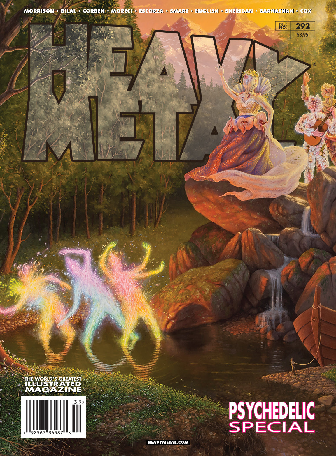 Issue #292 Cover C - Adrian Cox