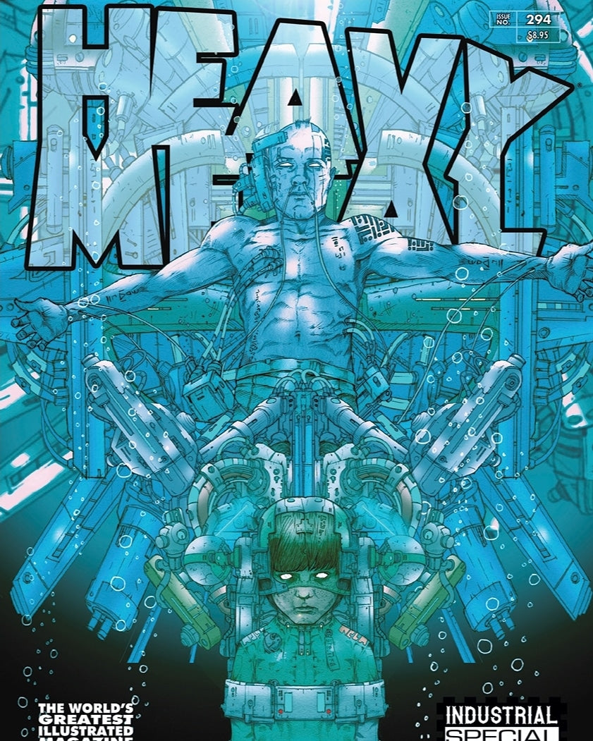 Heavy Metal Magazine Issue #294 Cover D - Simeon Aston (HeavyMetal.Com Exclusive)