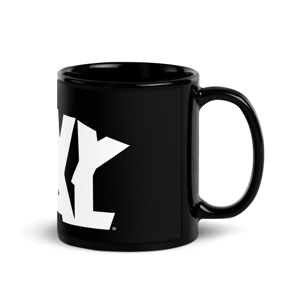 Heavy Metal (Black/White) Glossy Mug