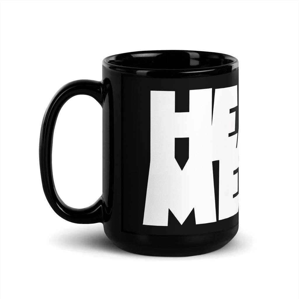 Heavy Metal (Black/White) Glossy Mug