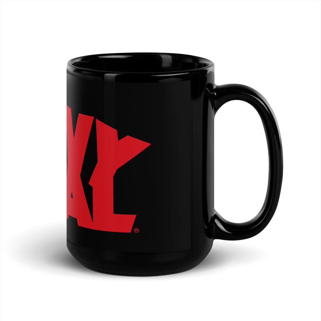 Heavy Metal (Black/Red) Glossy Mug