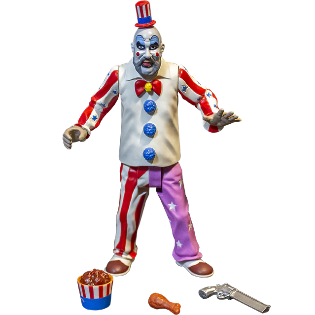 House of 1000 Corpses - Finger Lickin' Pistol Whippin' Captain Spaulding - 5" Action Figure