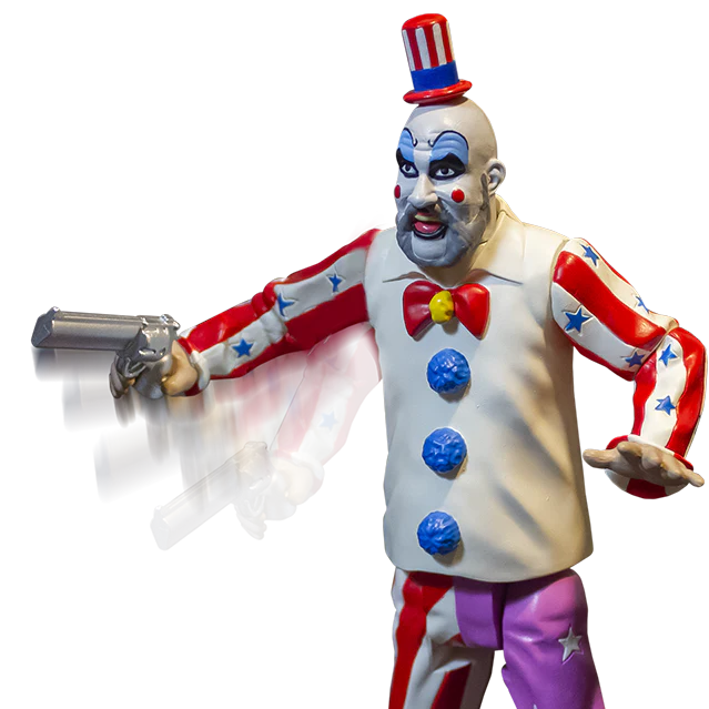 House of 1000 Corpses - Finger Lickin' Pistol Whippin' Captain Spaulding - 5" Action Figure
