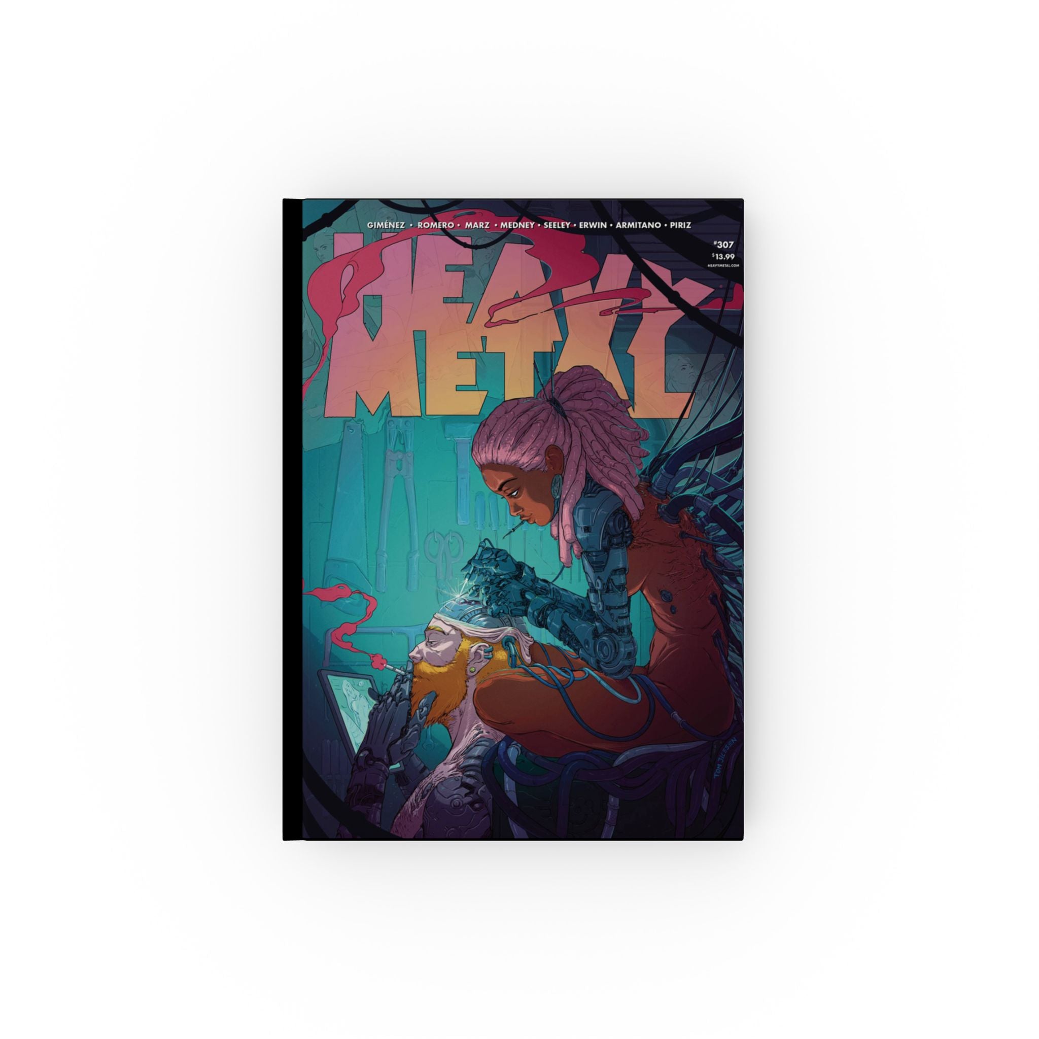 Heavy Metal 309 Hardcover Notebook