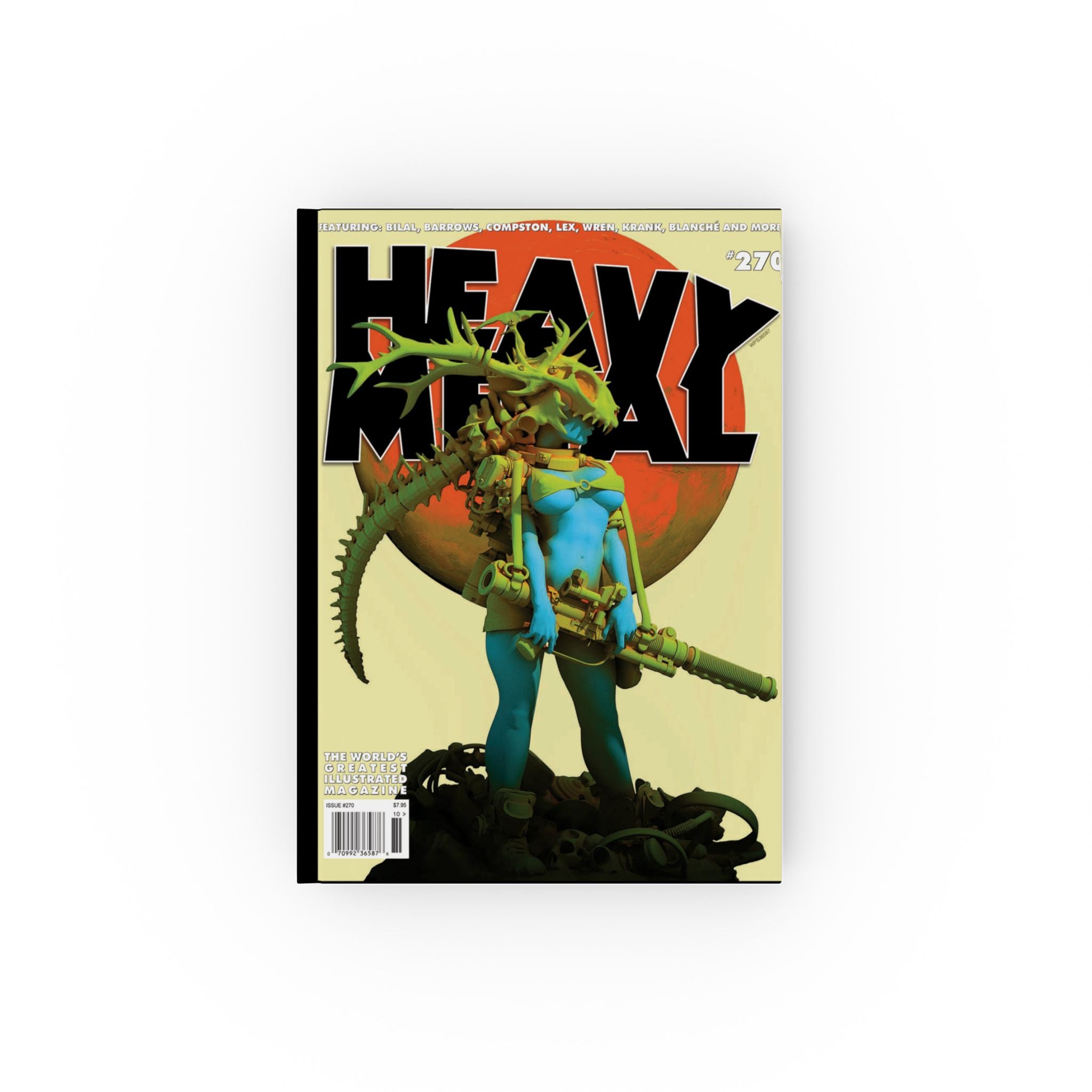 Heavy Metal 270 Hardcover Notebook