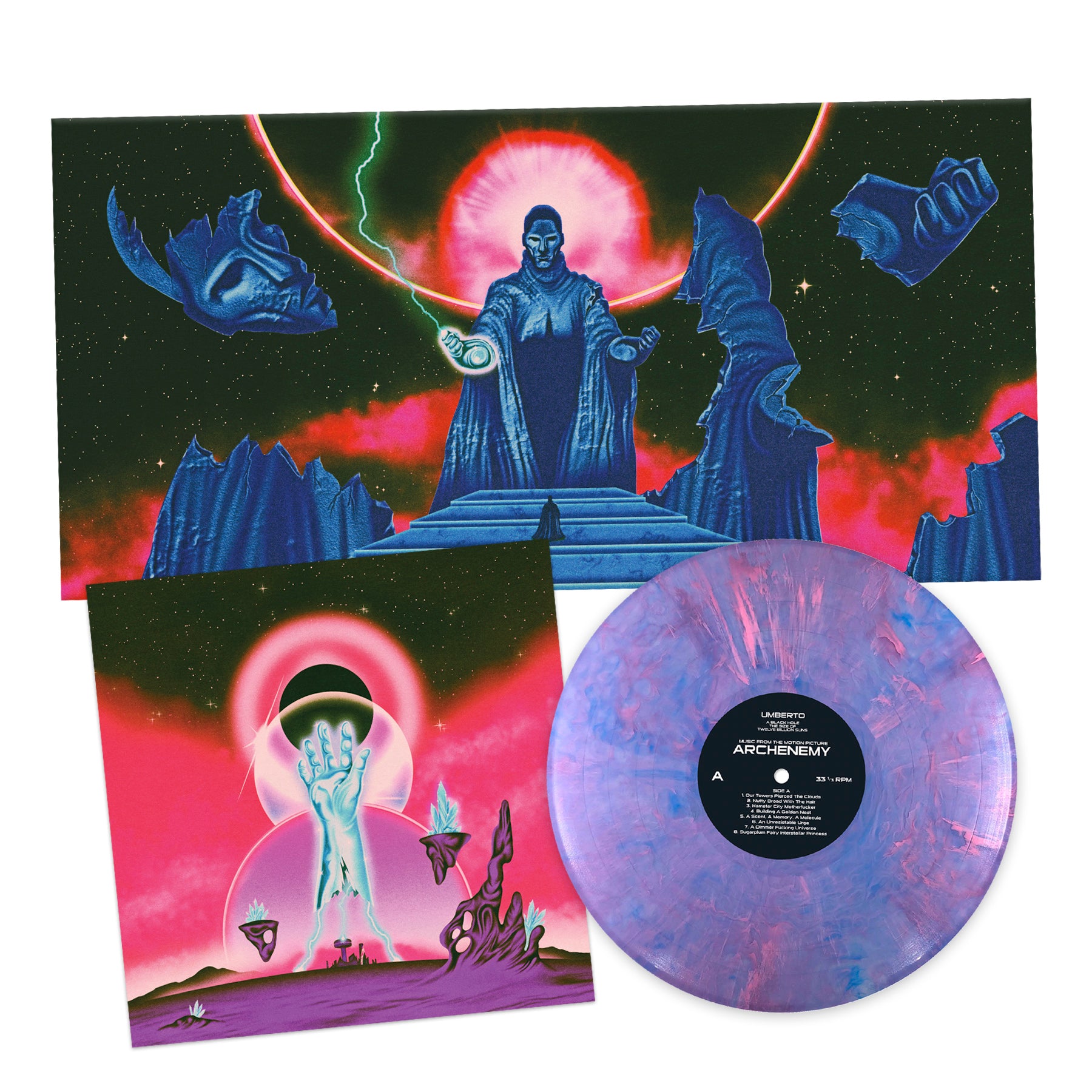 Archenemy (Music from the Motion Picture) by Umberto (aka Matt Hill) 'Cosmic' Vinyl Variant Edition