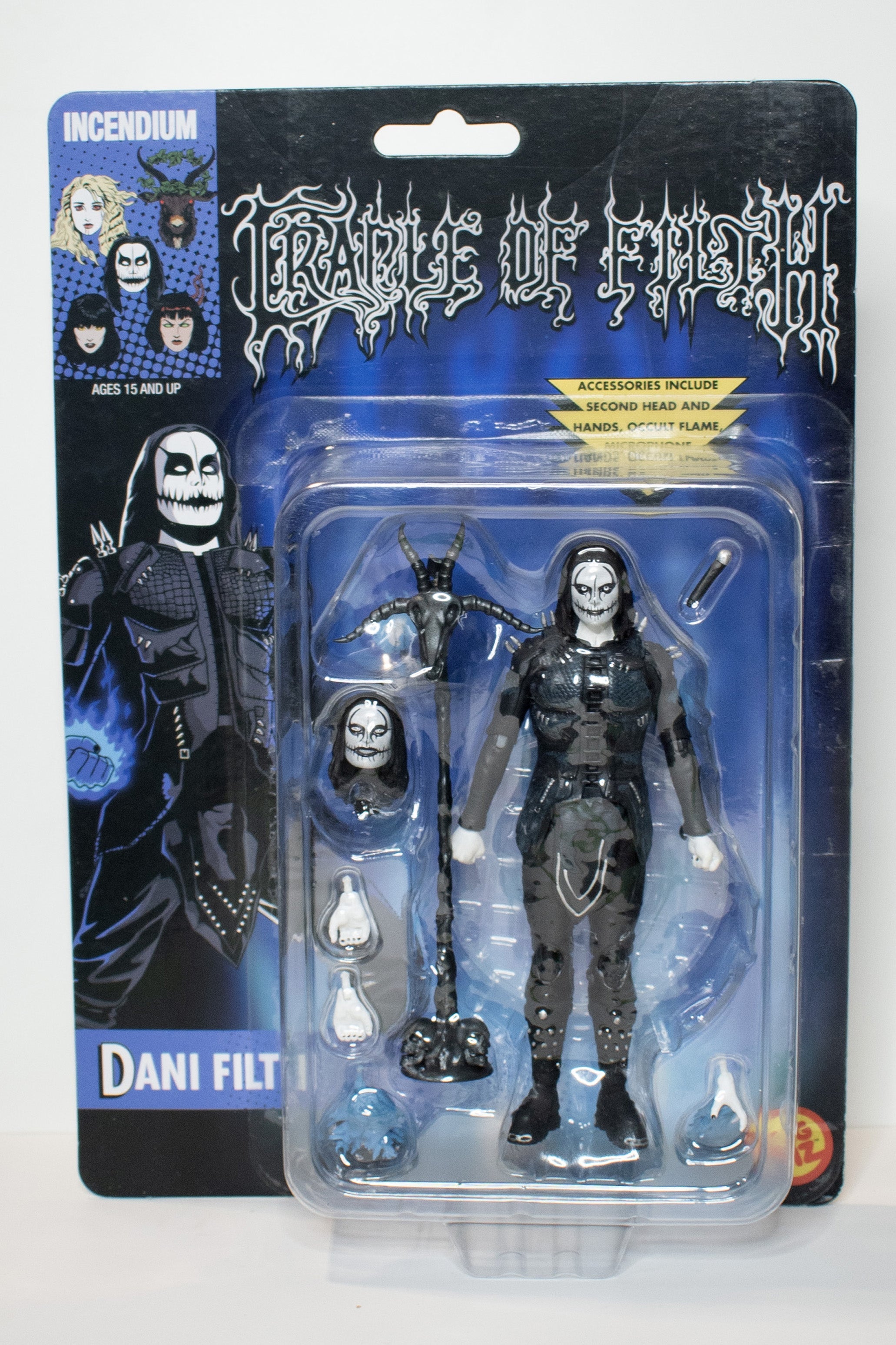 Cradle of Filth Dani Filth FigBiz 5 Action Figure