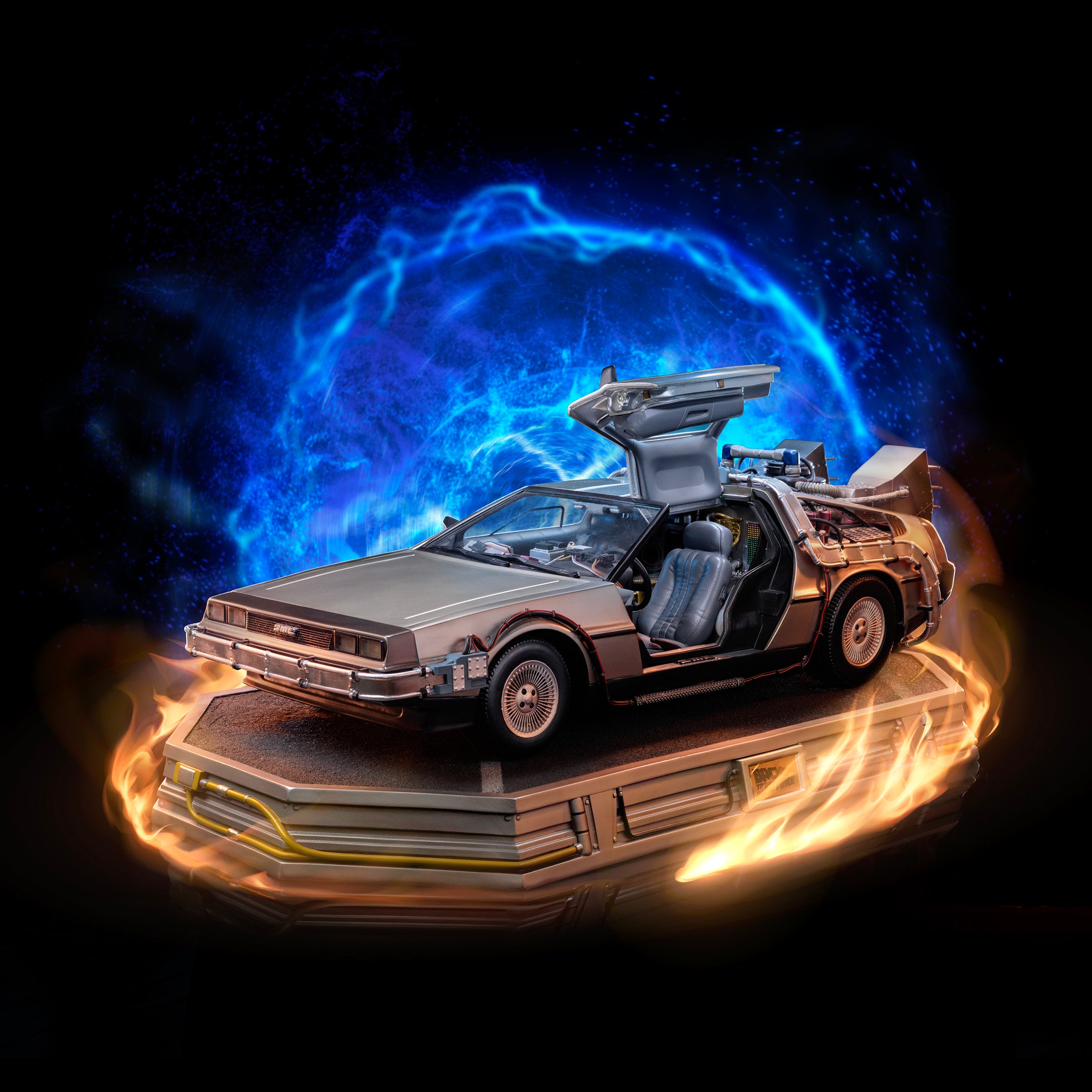 Delorean - Back to the Future - Art Scale 1/10 Statue