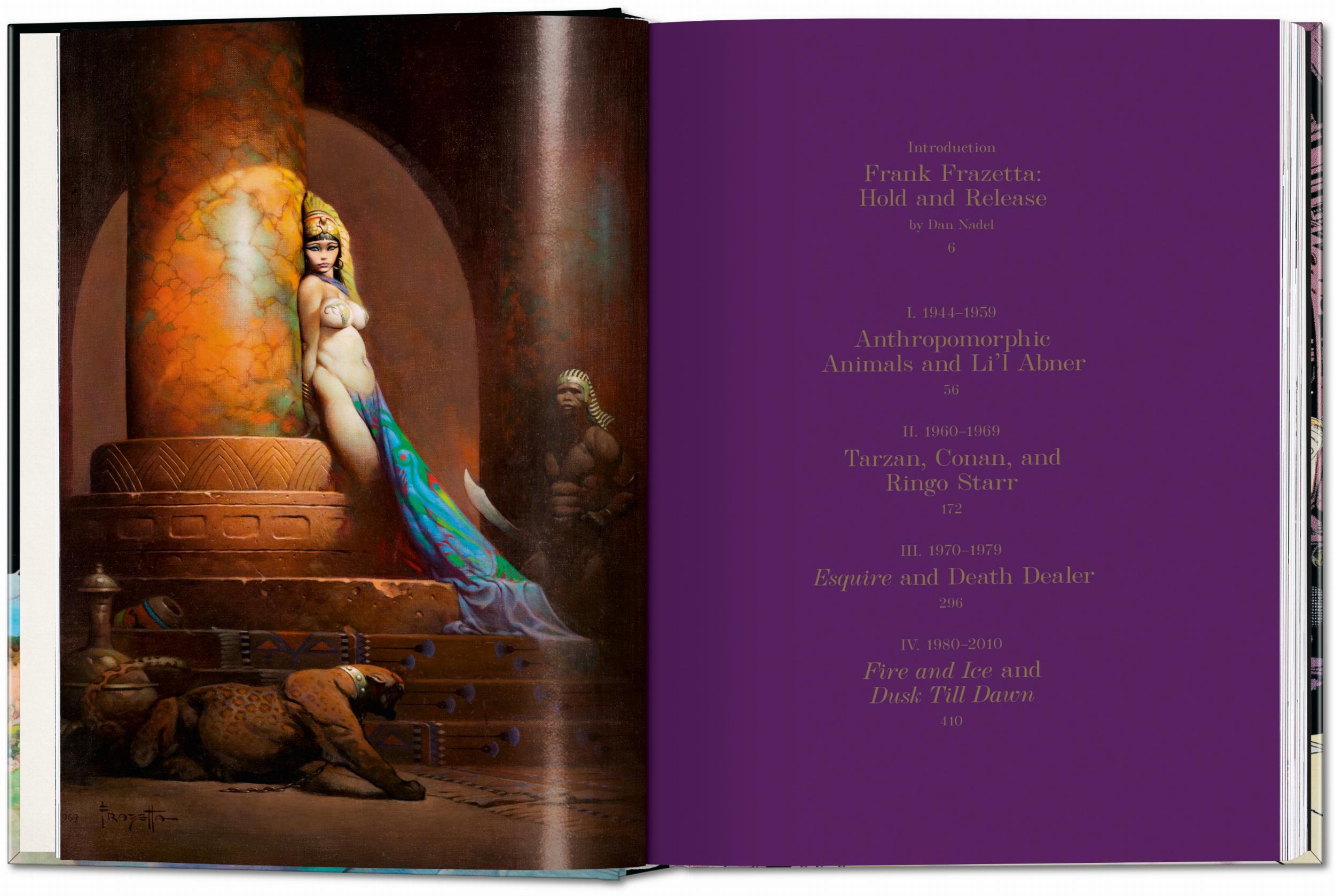 Taschen : The Fantastic Worlds of Frank Frazetta. 45th Ed.