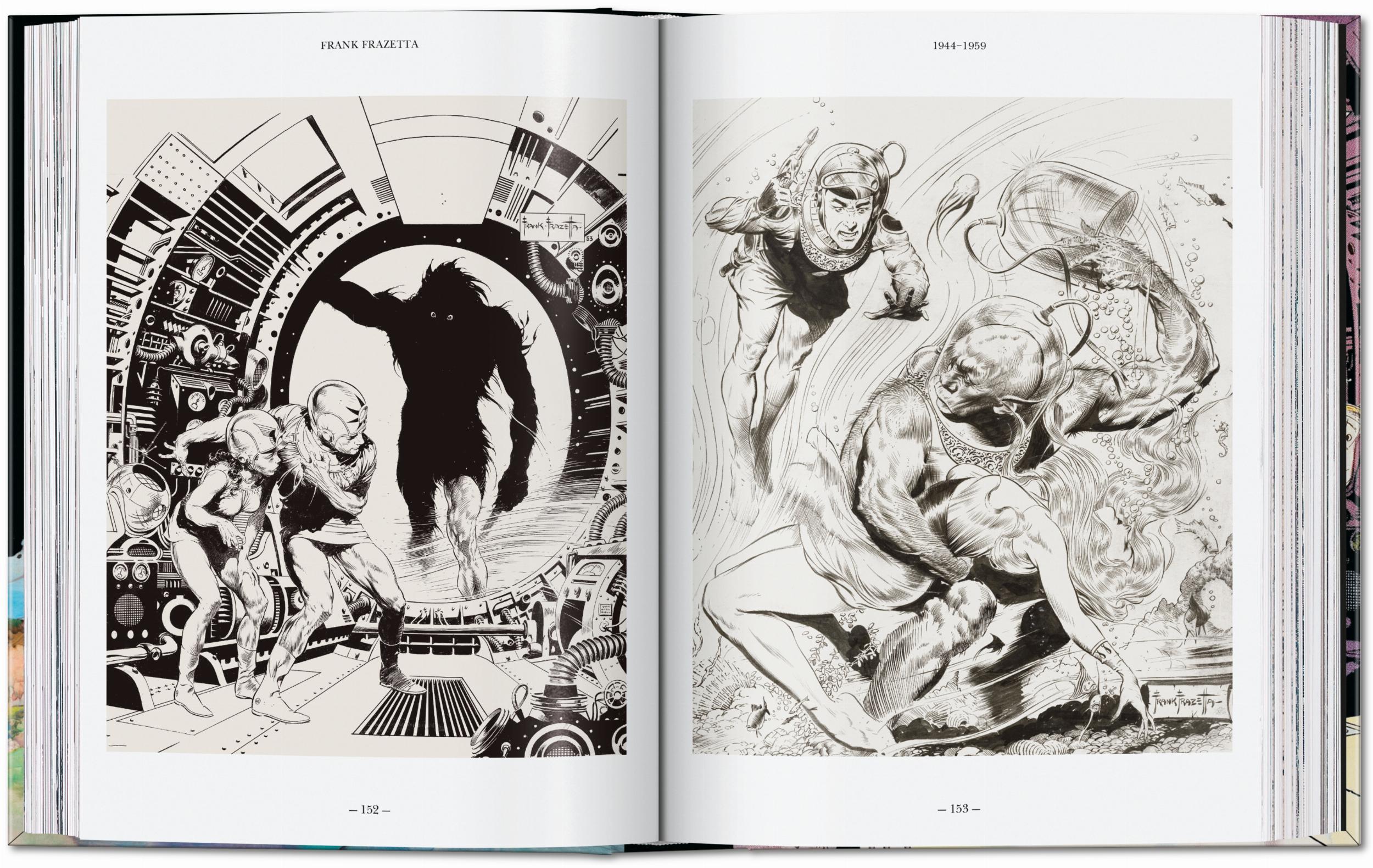 Taschen : The Fantastic Worlds of Frank Frazetta. 45th Ed.