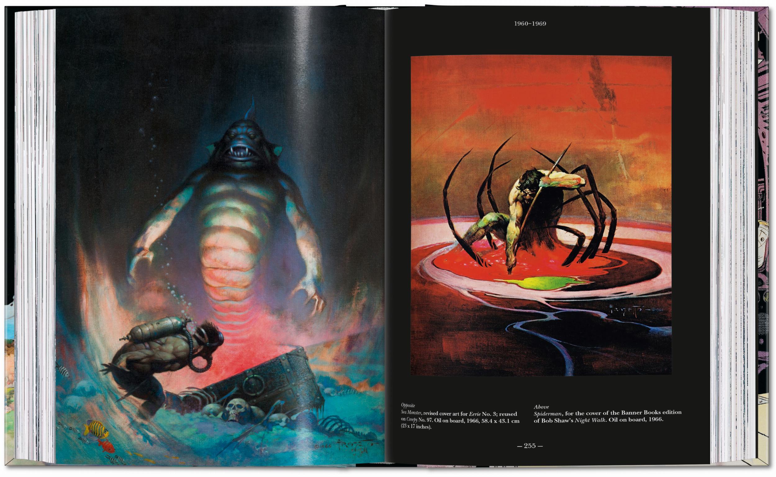 Taschen : The Fantastic Worlds of Frank Frazetta. 45th Ed.