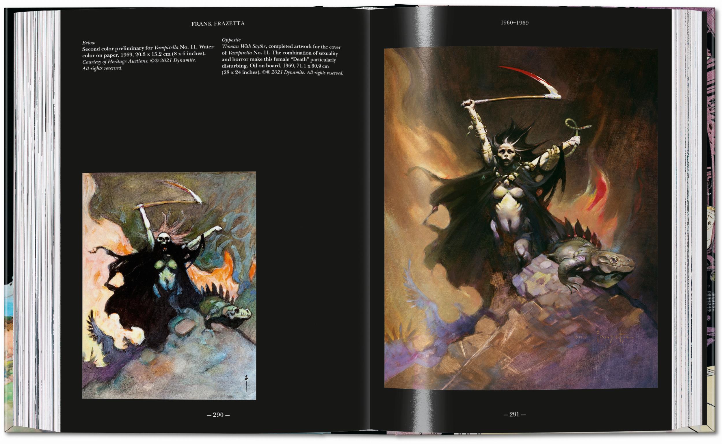 Taschen : The Fantastic Worlds of Frank Frazetta. 45th Ed.