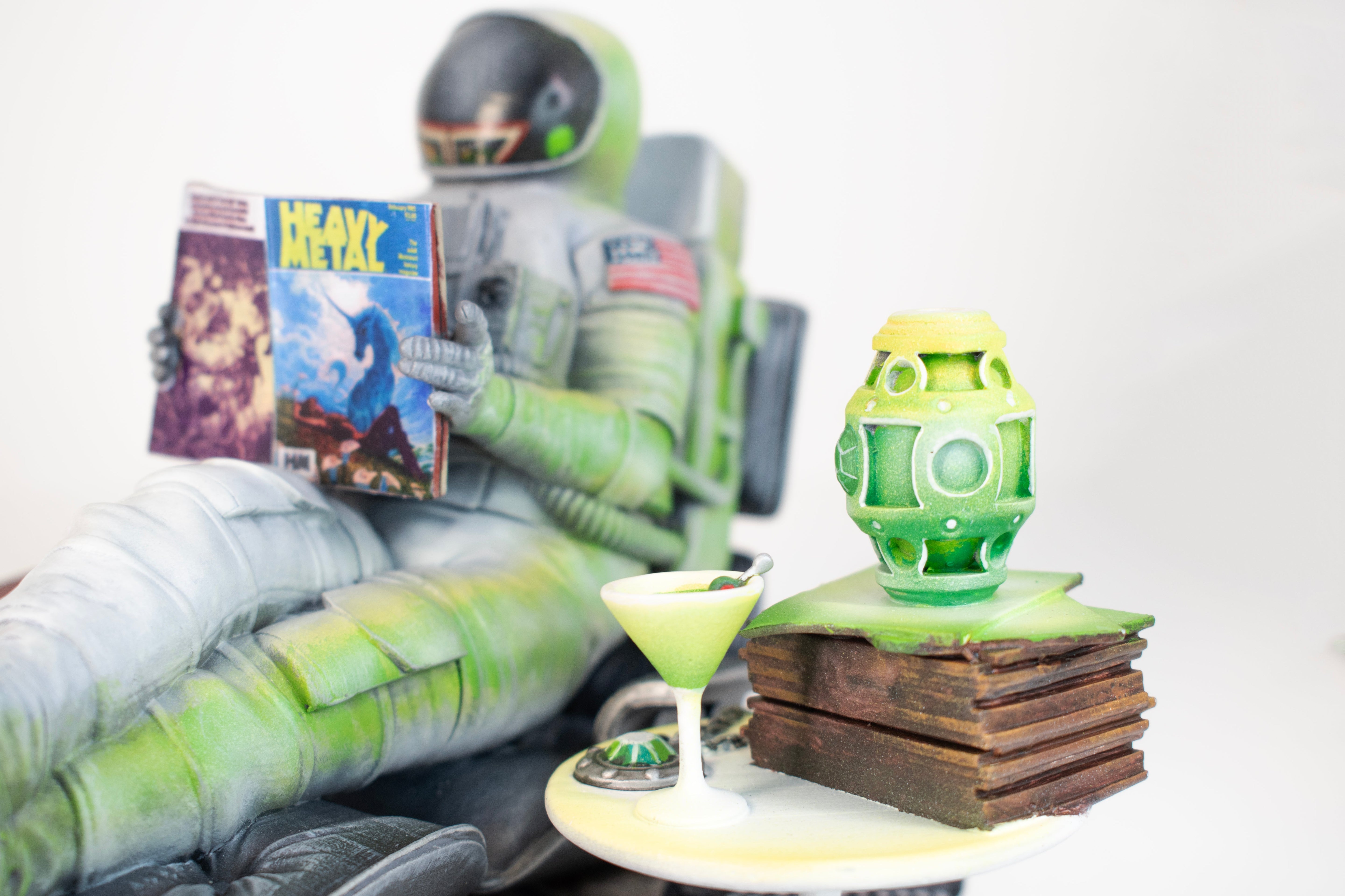 Grimaldi Resin Unpainted Model Kit