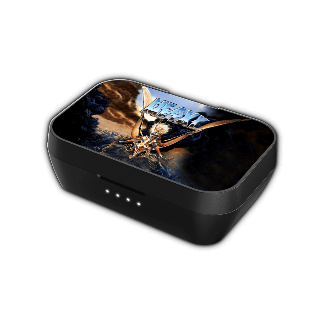 Heavys Metal Magazine Shell For Earbuds Case - Taarna Edition