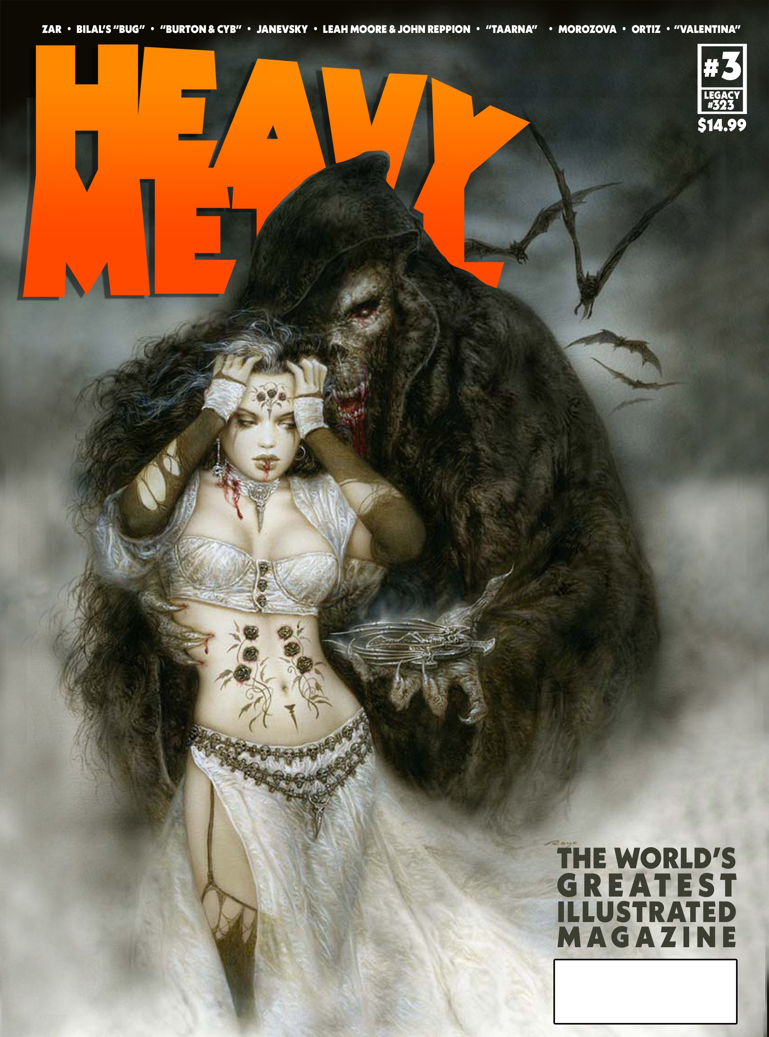 Heavy Metal #3A Royo