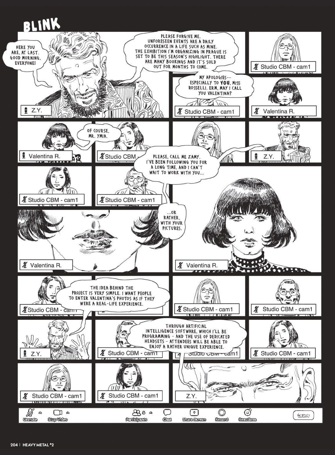Heavy Metal #2B Patrick Reilly