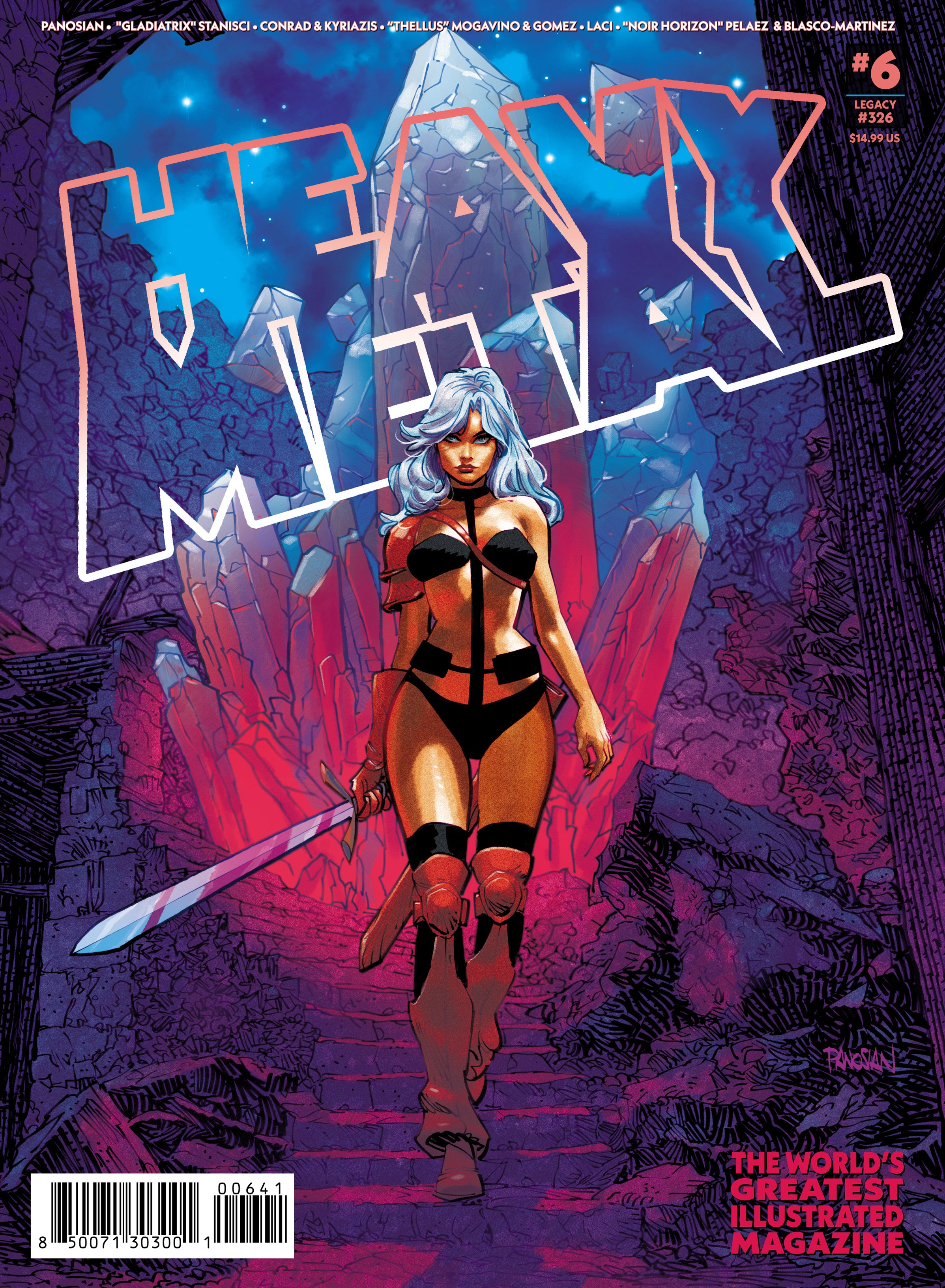 Heavy Metal #6D Dan Panosian (PRESALE)
