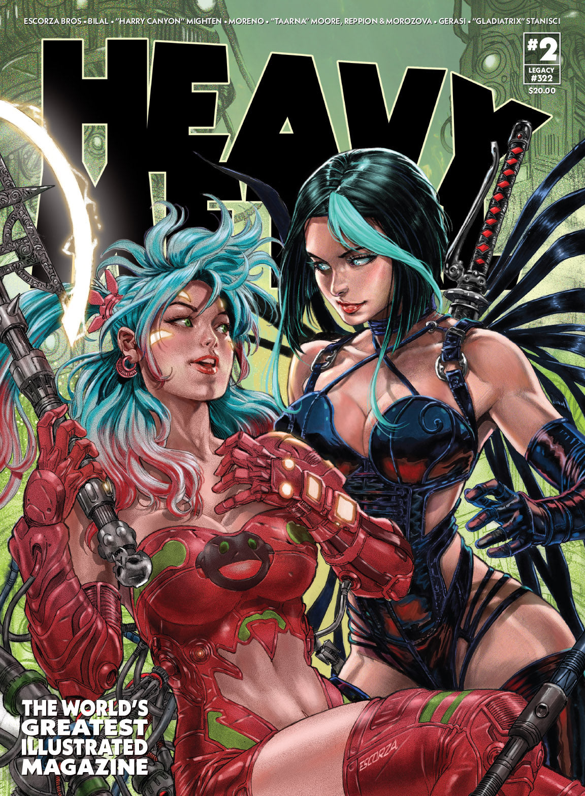 Heavy Metal #2E Escorza Brothers (Webstore Exclusive)