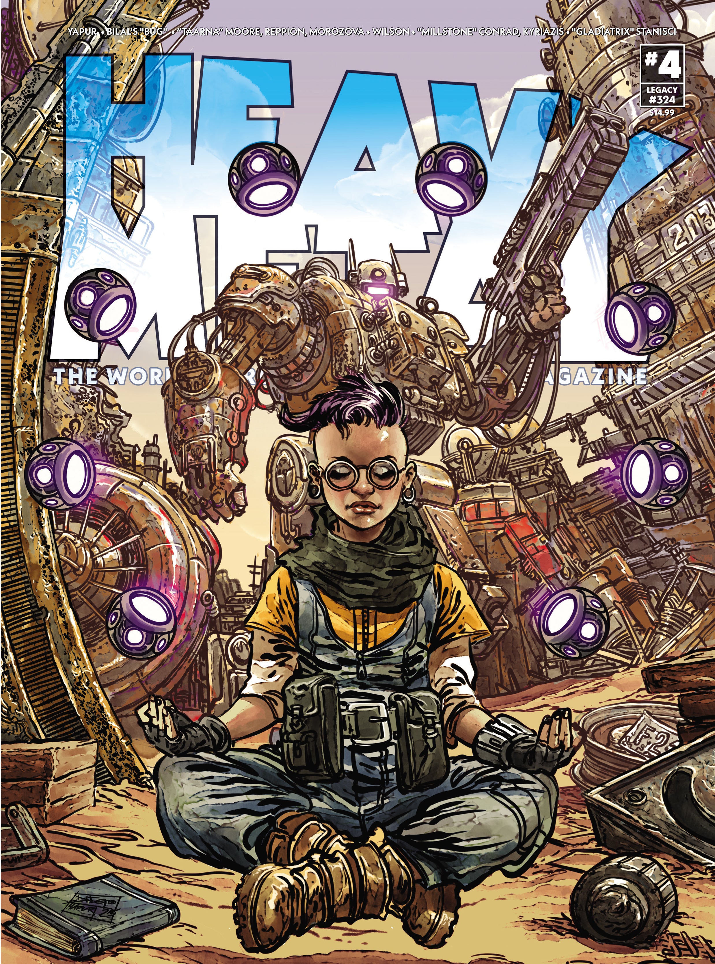 Heavy Metal #4C Diego Yapur WEBSTORE EXCLUSIVE