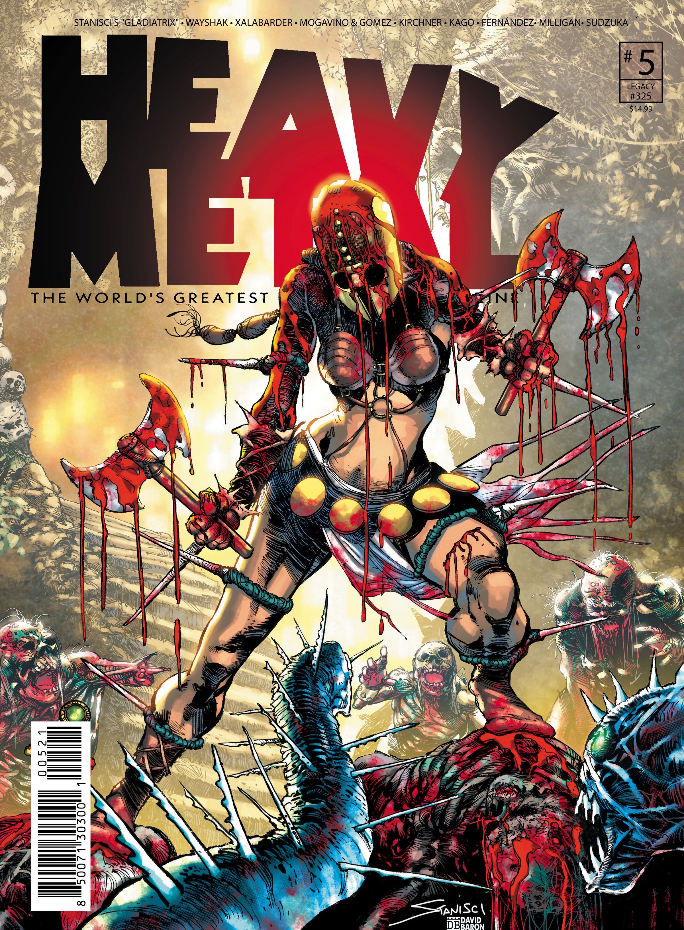 Heavy Metal #5B John Stanisci