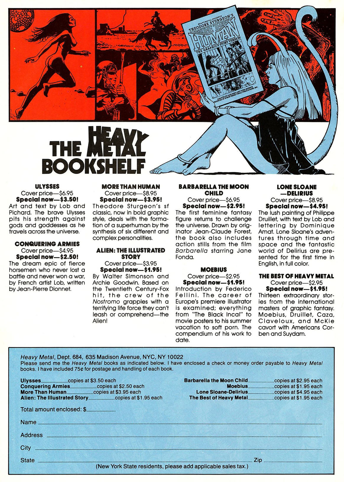 Heavy Metal Magazine June 1984