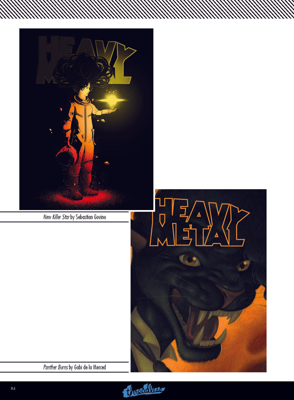 HEAVY METAL Magazine Issue #282 - Afternoon Coffee by Frankie Smith