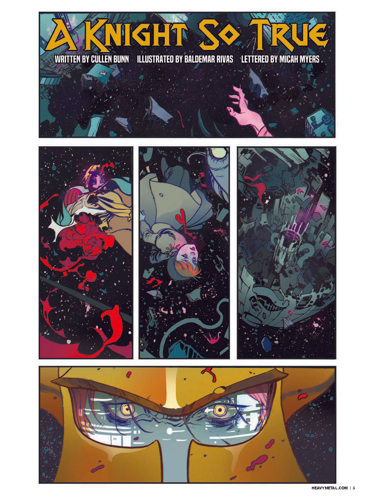Heavy Metal Magaine #297 Cover A - Brandi Milne