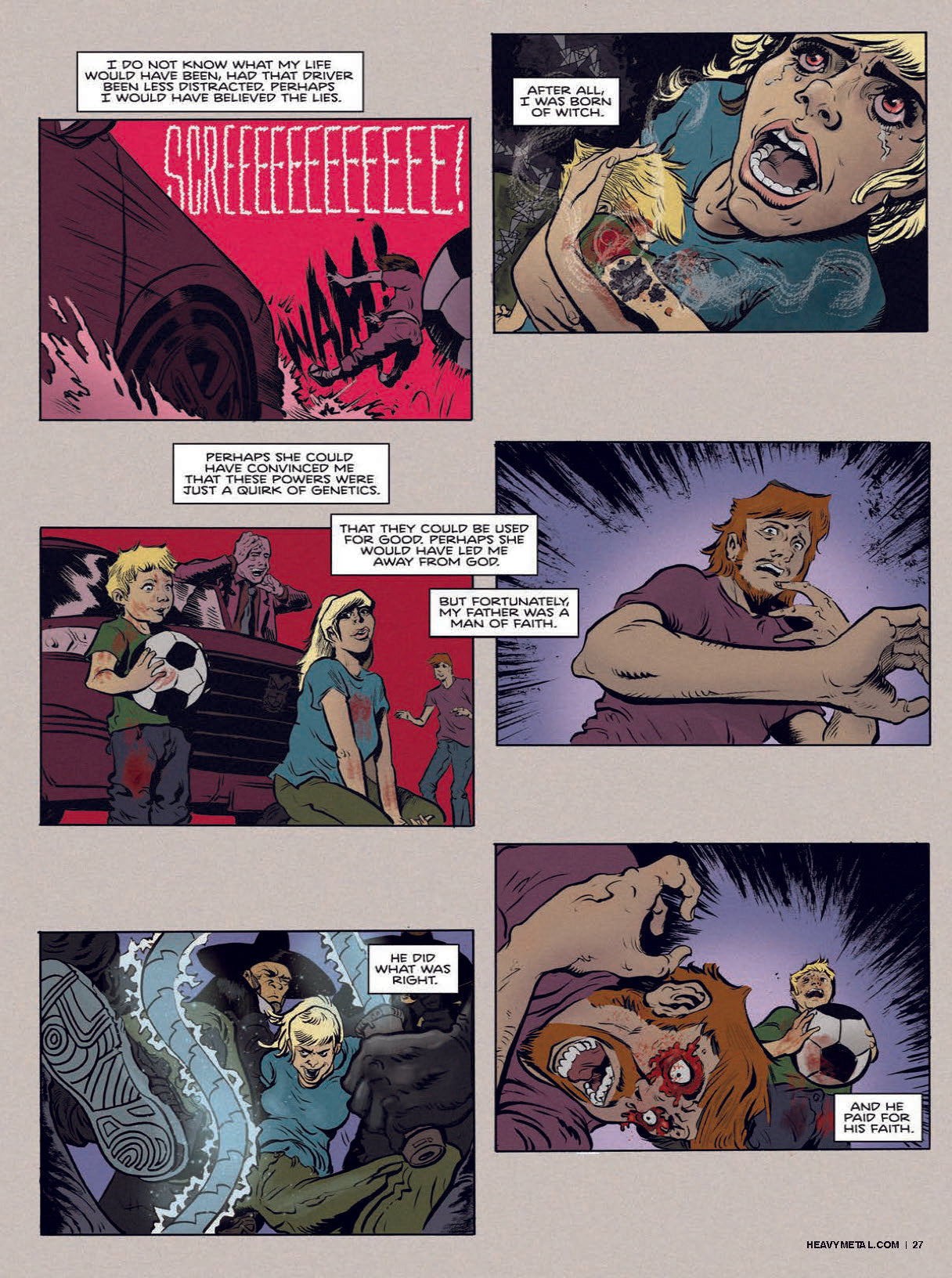 Heavy Metal Magaine #297 Cover A - Brandi Milne